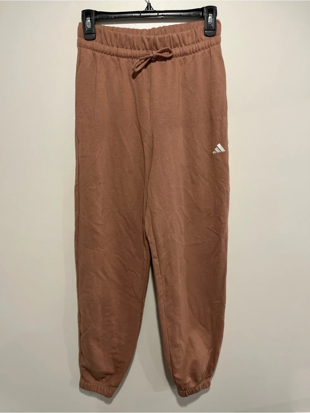 adidas Men’s Dusty Pink Levelwear Joggers